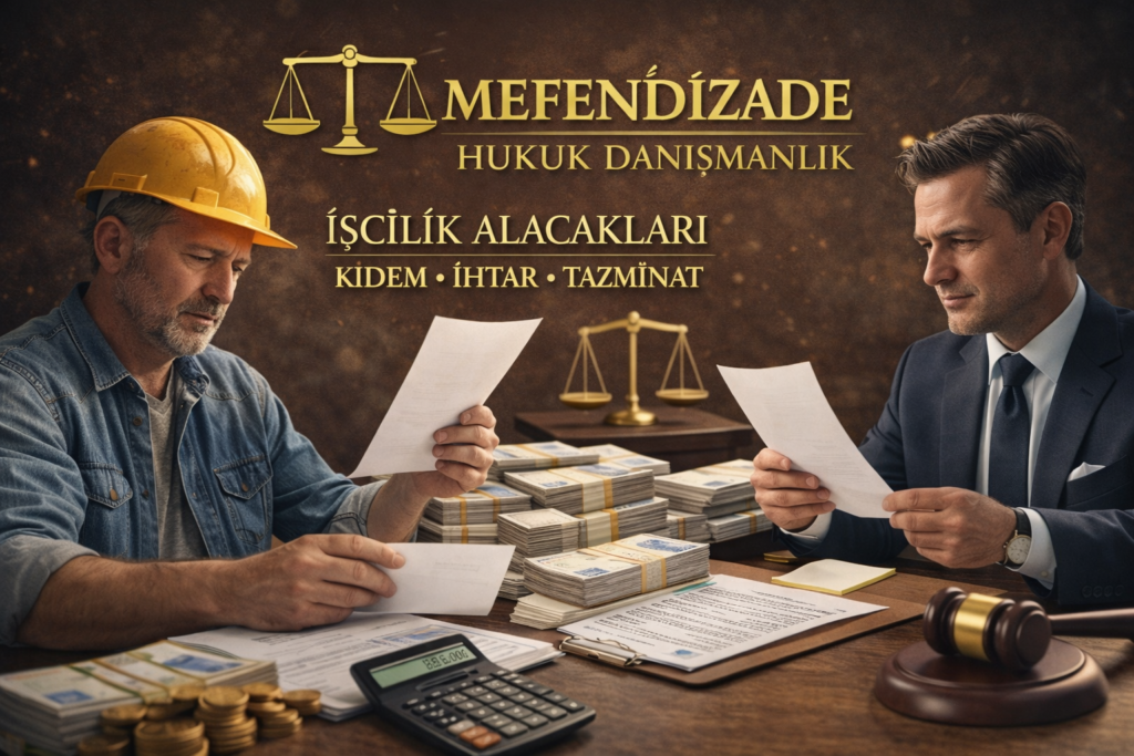 Kıdem Tazminatı, İhbar Tazminatı, İşçilik Alacakları