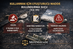 Kullanmak İçin Uyuşturucu Madde Bulundurma Suçu