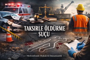Taksirle Öldürme Suçu