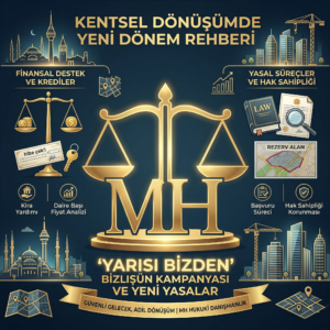 kentsel dönüşümde yarısı bizden