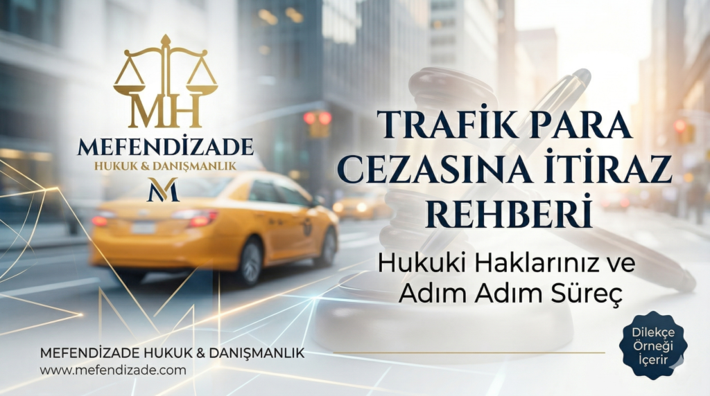 trafik para cezasına itiraz