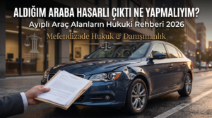 Araçta gizli ayıp mı var? Aldığım araba hasarlı çıktı diyorsanız satıcının sorumluluğu ve alıcının seçimlik hakları dâhil tüm süreci makalemizde keşfedin.