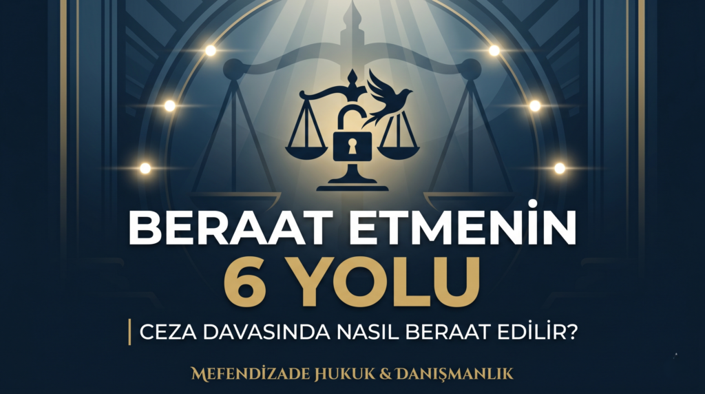 Beraat kararı almanın yolları nelerdir. CMK 223 kapsamıında beraat etmenin yolları hakkında bilgi edinin.