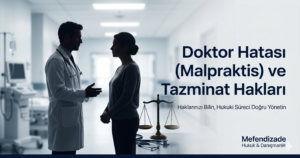 malpraktisten kaynaklanan tazminat davaları hakkında bilgi edinimek için tıklayınız.