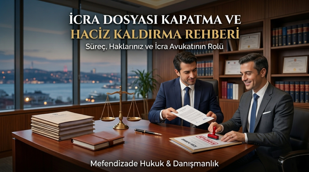 icra dosyası kapatma, haciz kaldırma ve icra dosyası, icra dosyasına ödeme hakkında bilgi edinin.