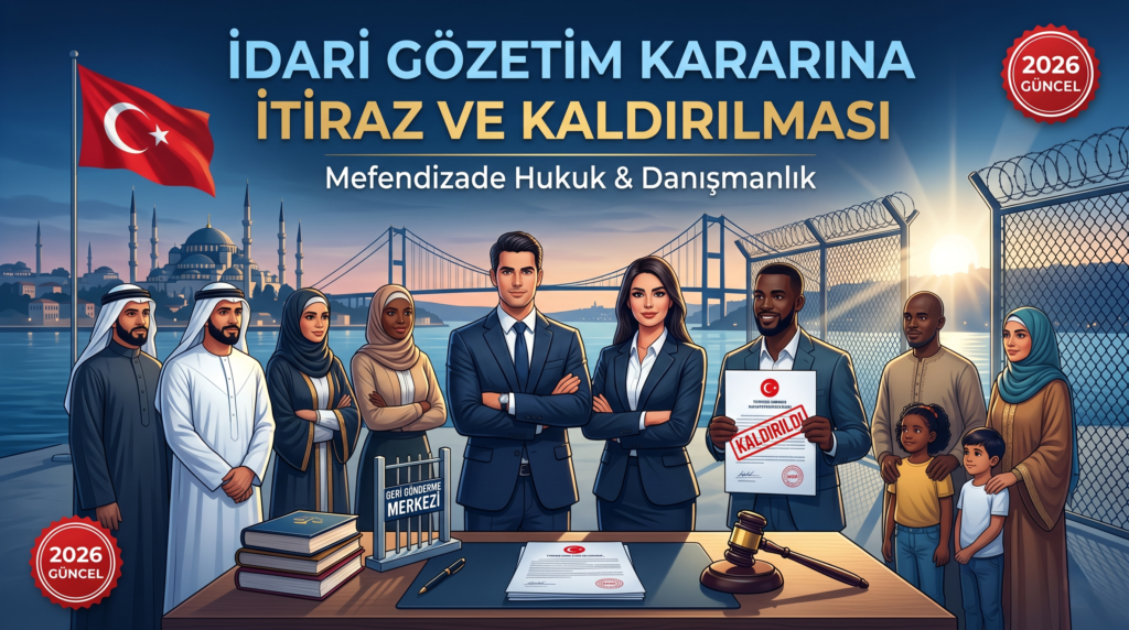 GGM'deki yakınlarınız için harekete geçin. İstanbul idari gözetim kararı kaldırma avukatı ile idari gözetim kararına itiraz sürecini hızla başlatın.