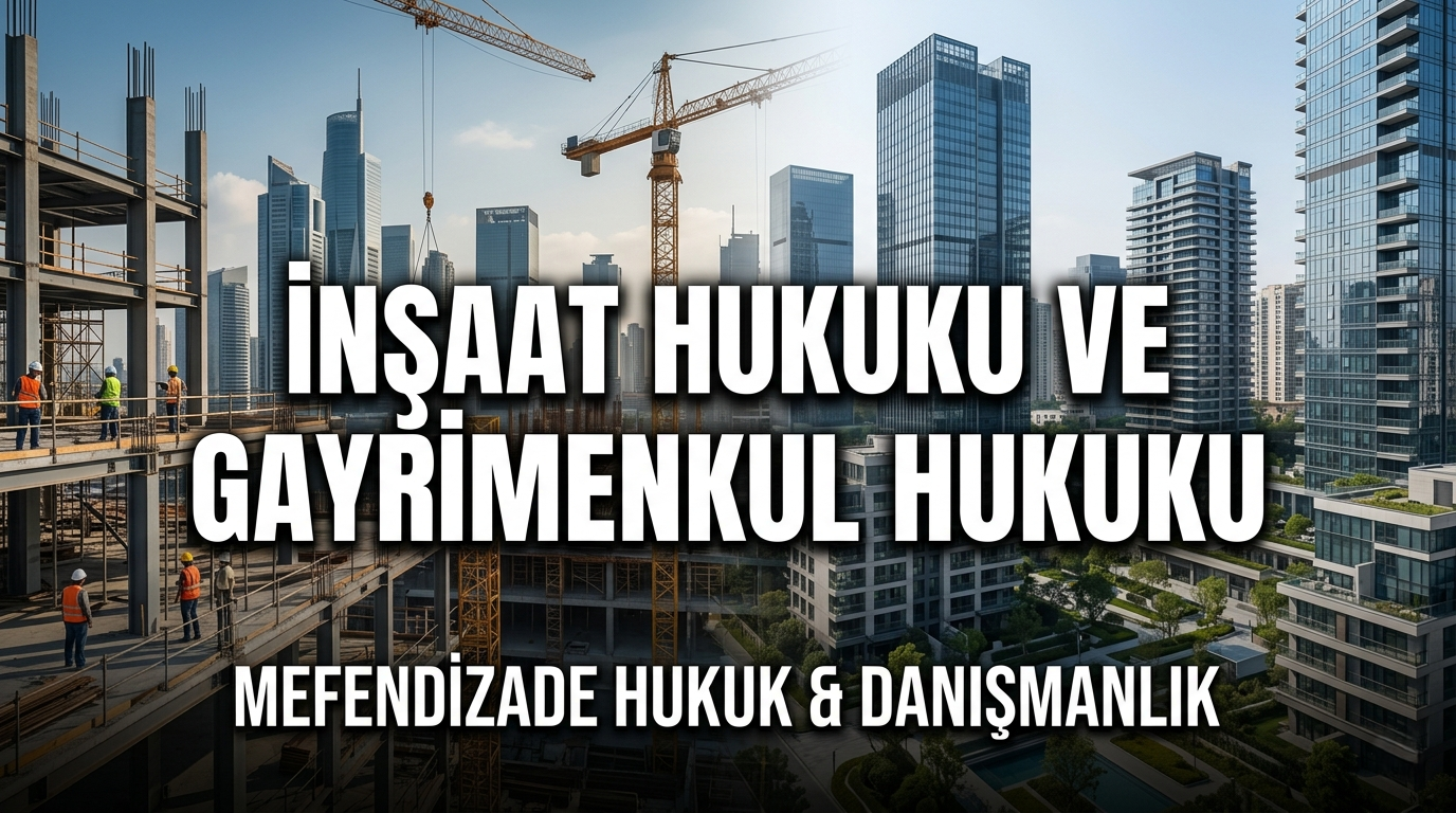 İnşaat hukuku ve gayrimenkul hukuku hakkında bilgi edinin. İnşaat ve gayrimenkul hukuku alanında inşaat ve gayrimenkul avukatları çalışmaktadır. İnşaat ve gayrimenkul avukatı kat karşılığı inşaat sözleşmesi, tapu iptal ve tescil davası, izale-i şuyu davası, muhdesatın aidiyeti davası, hisseli tapu sorunları ve kentsel dönüşüm gibi somut hukuki ihtilaflarınızda hukuki danışmanlık vermketedir.