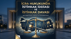 İstihkak iddiası ve istihkak davasi hakkında bilgi edinin. İcta takiplerinde icra avukatına danışın.