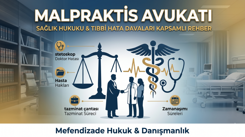 Malpraktis avukatı, malpraktis davaları hakkında blgi edinin.