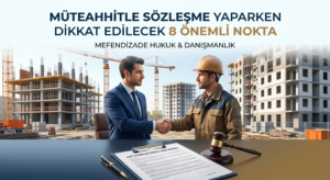 Kat karşılığı inşaat sözleşmesi sürecinde risk almayın. Müteahhitle sözleşme yaparken dikkat edilecek 8 önemli noktayı uzman gayrimenkul avukatından öğrenin.
