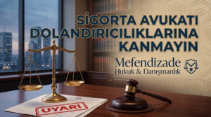 Araç değer kaybı avukatı dolandırıcılığı, sigorta avukatı dolandırıcılığı ve kaza avukatı dolandırıcılığı hakkında bilgi edinin. Sahte avukat, arabulucu dolandırıcılığı ve sigorta tazminat dolandırıcılığına karşı korunma yollarını öğrenin.