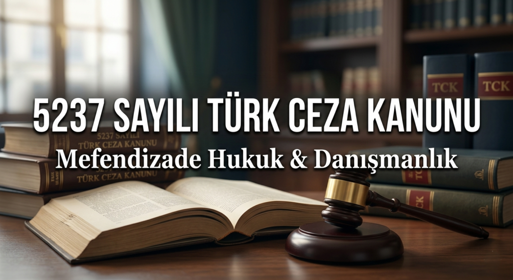 5237 Sayılı Türk Ceza Kanunu tam metnini okuyun.