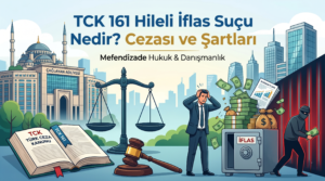 Hileli iflas suçu ve cezası hakkında bilgi edinin.