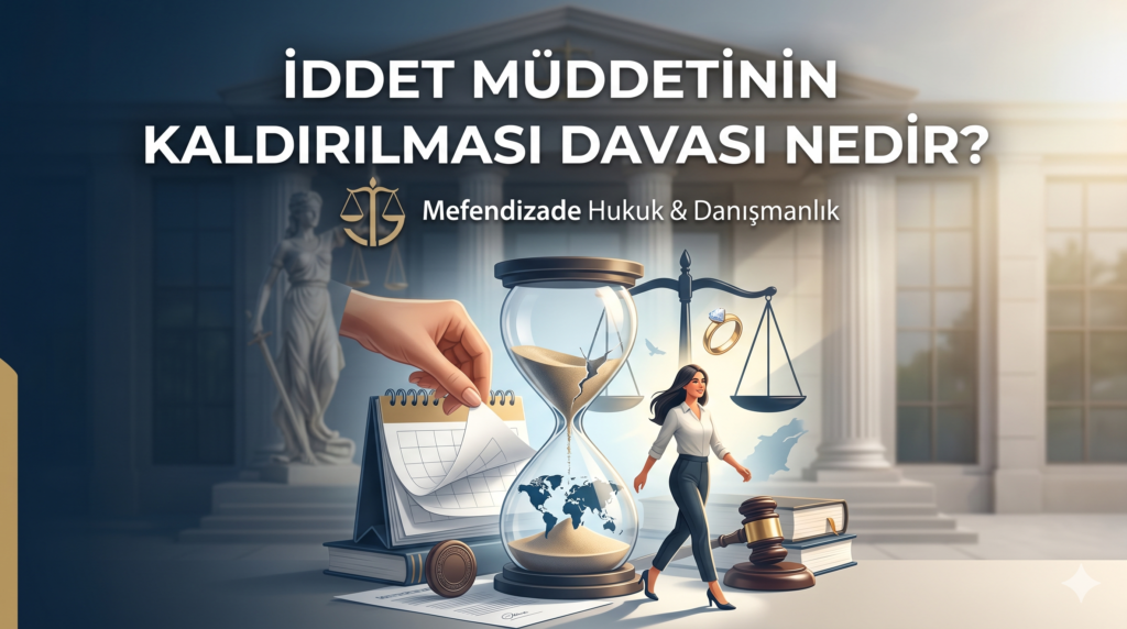 İddet müddetinin kaldırılması davası nedir hakkında bilgi edinin.