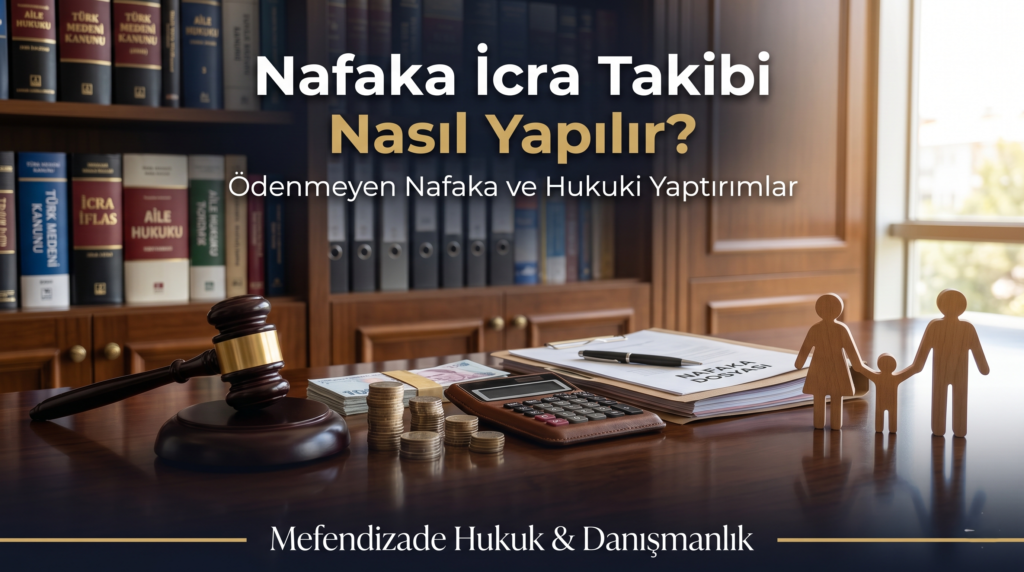 Nafaka icra takibi hakkında bilgi sahibi olun.