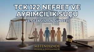 TCK 122 Nefret ve ayırımcılık suçu ve cezası hakkında bilgi edinin.