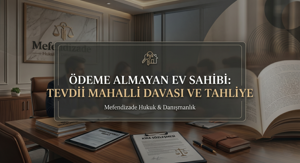 ödeme almayan ev sahibine nasıl ödeme yapılır? Tevdii mahali davası nedir? hakkında bilgi sahibi olun.