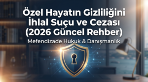 Özel hayatın gizliliğini ihlal suçu ve cezası nedir? Suçun unsurları ve nitelikli halleri nelerdir? İstanbul ceza avukatı desteğiyle güncel TCK 134 rehberini okuyun.