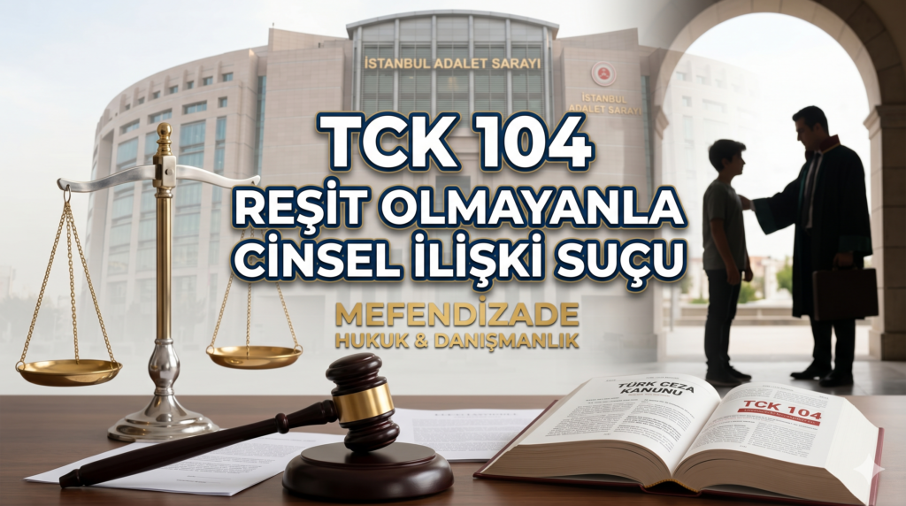 Reşit olmayanla cinsel ilişki suçu ve cezası hakkında bilgi edinin.