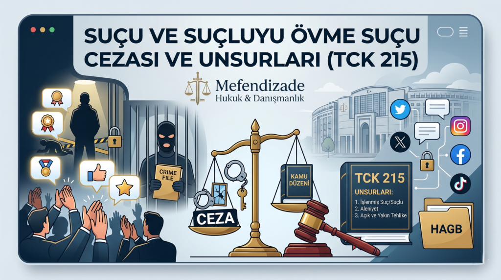 Suçu ve suçluyu övme suçu nedir, suçu ve suçluyu övme suçu cezası hakkında bilgi edinin.