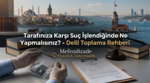 Tarafınıza karşı suç işlendiğinde ne yapmanız, delil toplama yöndemleri hakkında bilgi edinin.