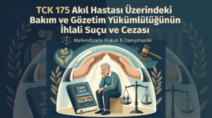 TCK 176 akıl hastası üzerindeki bakım ve gözetim yükümlülüğünün ihlali suçu ve cezası hakkında bilgi edinin.