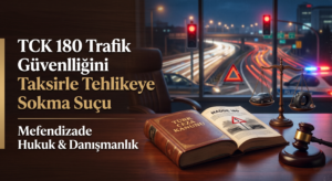 TCK 180 Trafik güvenliğinin taksirle tehlikeye sokulması suçu hakkında bilgi edinin.
