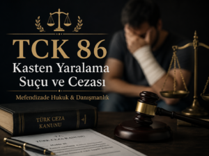TCK 86 Kasten yaralama suçu ve cezası, nitelikli kasten yaralama, kadına karşı kasten yaralama hakkında bilgi edinin. makalemizi okuyun öğrenin.