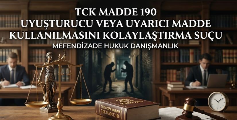 Uyuşturucu veya Uyarıcı Madde Kullanılmasını Kolaylaştırma Suçu hakkında bilgi edinin.
