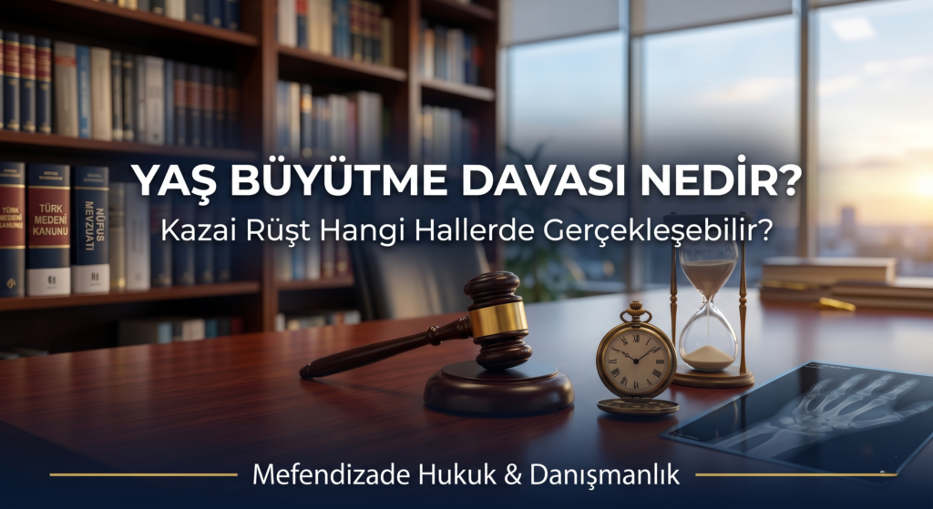 yaş büyütme davası nedir, kazai rüşt hangi hallerde gerçekleşir hakkında bilgi sahibi olun