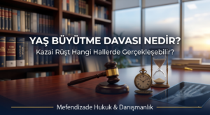 yaş büyütme davası nedir, kazai rüşt hangi hallerde gerçekleşir hakkında bilgi sahibi olun